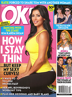 Illustration for article titled This Week In Tabloids: Suri's Lonely Life; Leighton's Sordid Past & Possible Nose Job